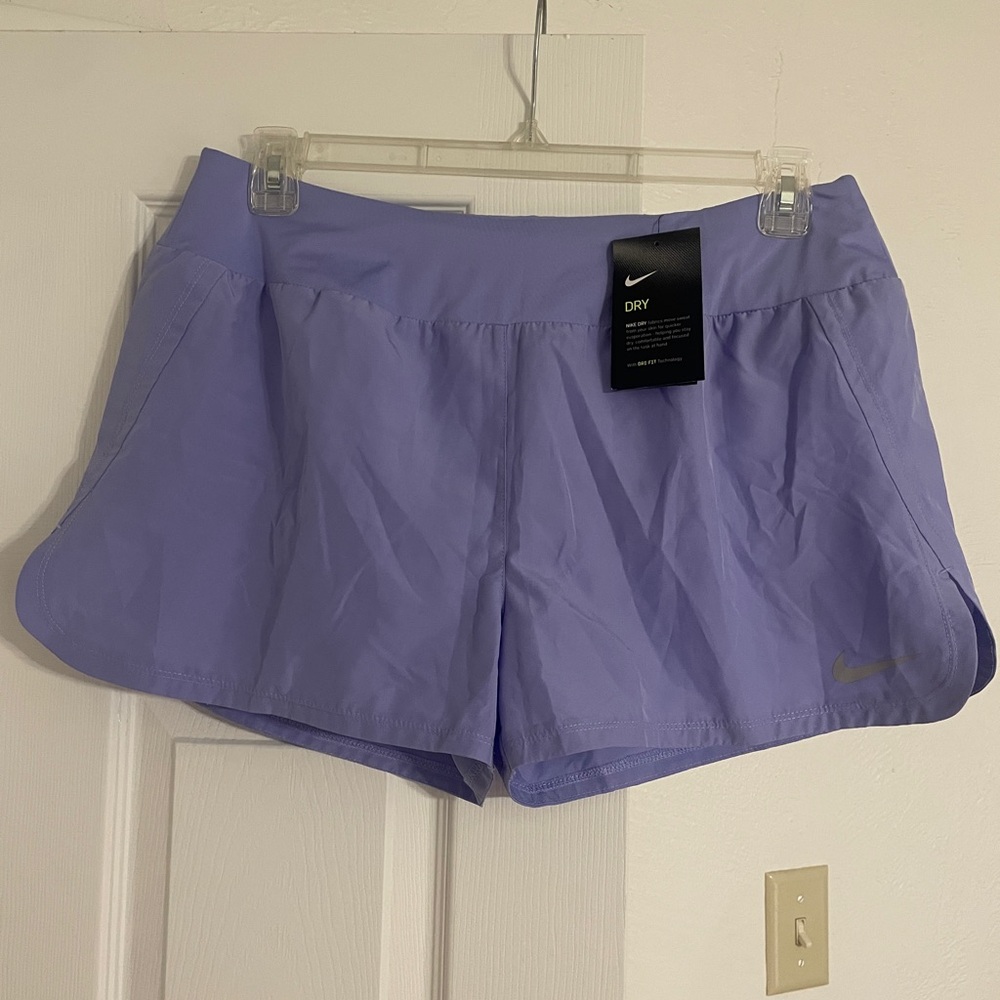 Nike Purple Athletic Shorts Lightweight Performance Wear